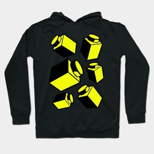 1 x 1 Bricks (AKA Falling Bricks) Hoodie